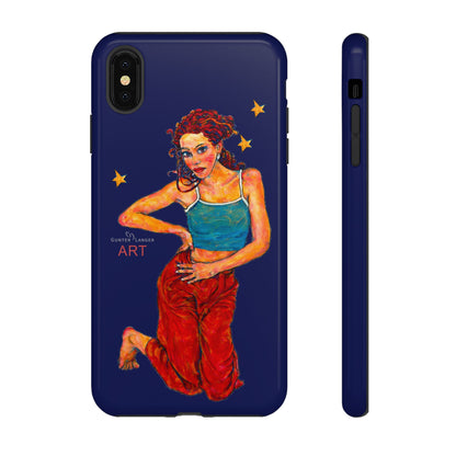 Tough Cases - iPhone - Motiv: Lea, Sternenhimmel