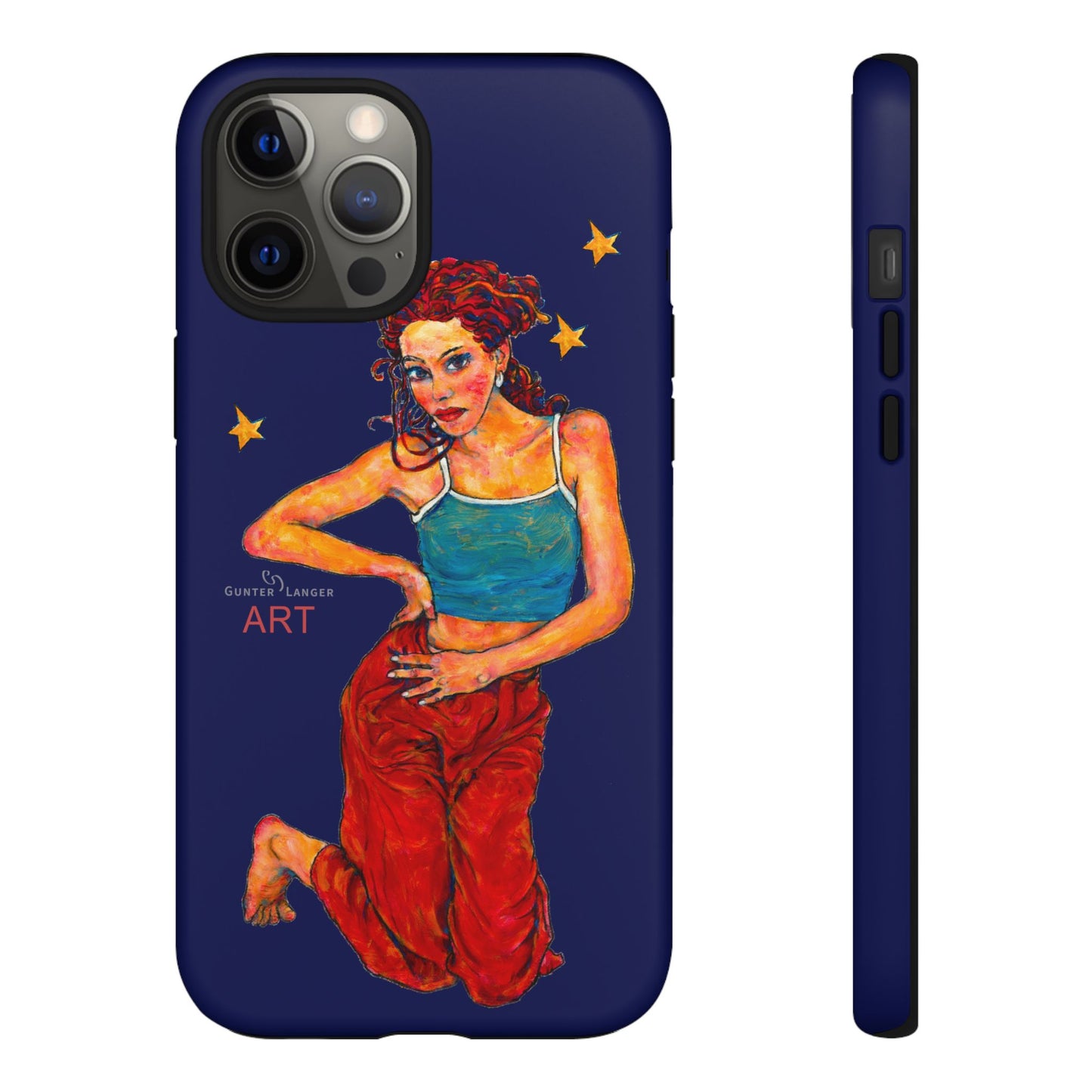 Tough Cases - iPhone - Motiv: Lea, Sternenhimmel