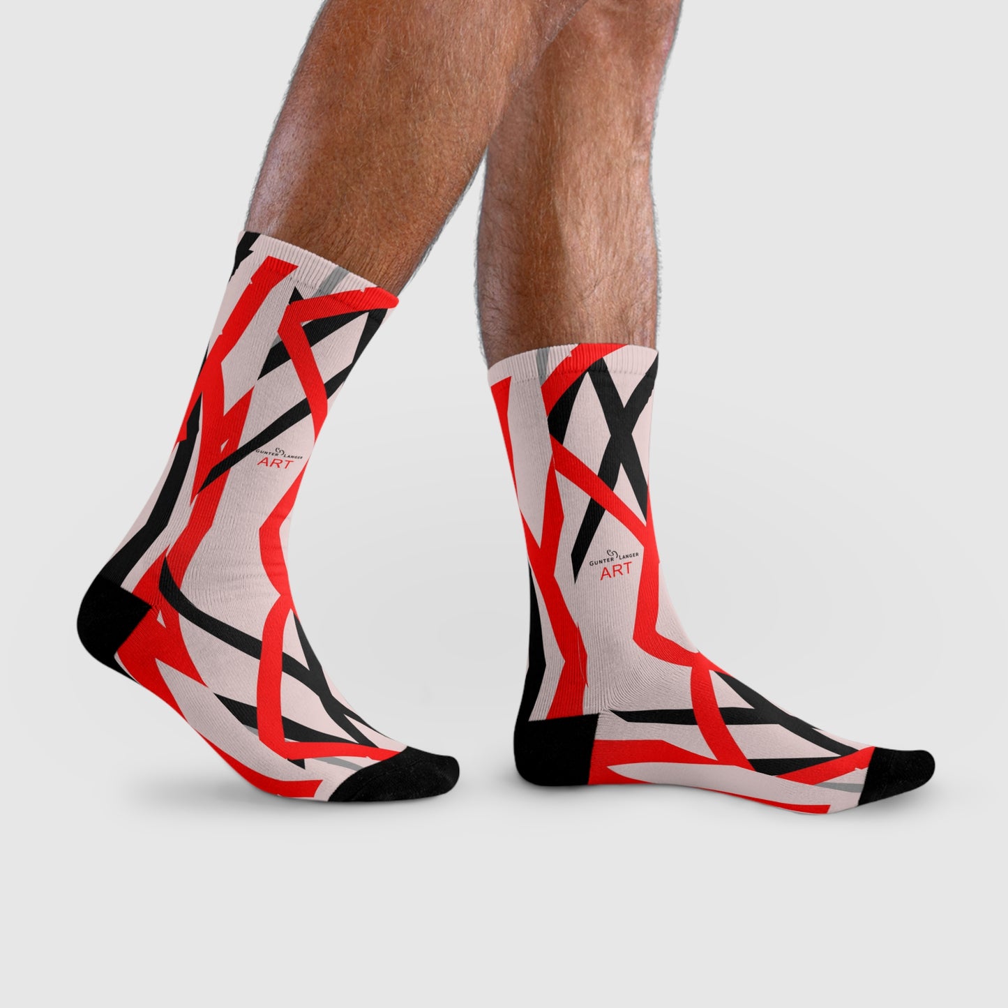 Sublimation Crew Socks (EU) - Motiv: Mikado 3, S, M, L