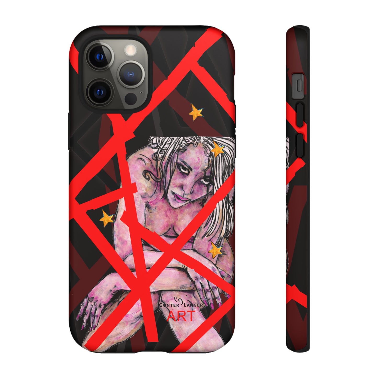 Tough Cases - iPhone - Motiv: Stella, Mikado