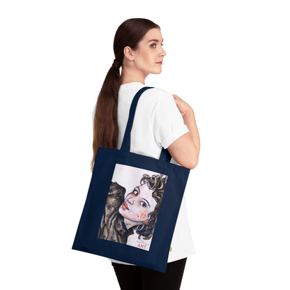 Organic Cotton Tote Bag - Motiv: Annette, einseitig bedruckt, H30 cm