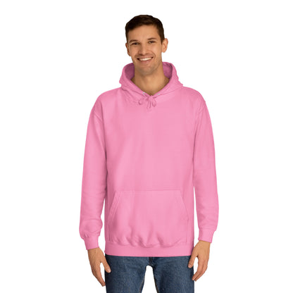 Unisex College Hoodie -  Motiv: Rückseite Zuflucht gerahmt