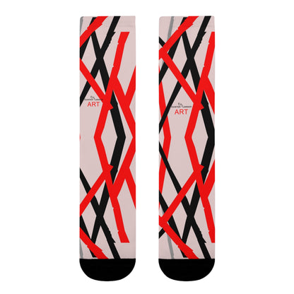 Sublimation Crew Socks (EU) - Motiv: Mikado 2, S, M, L