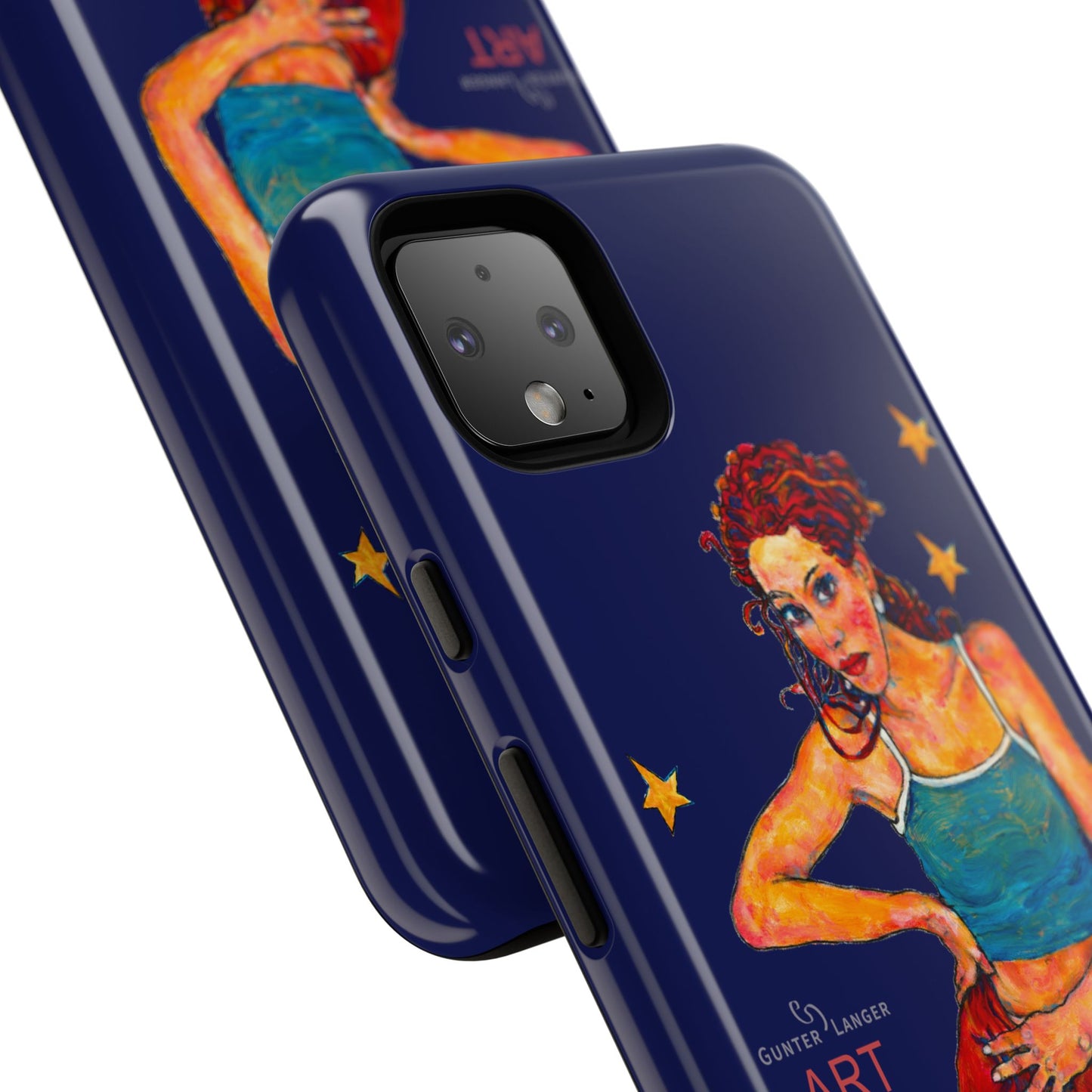 Tough Cases - Google Pixel - Samsung Galaxy - Motiv: Lea, Sternenhimmel