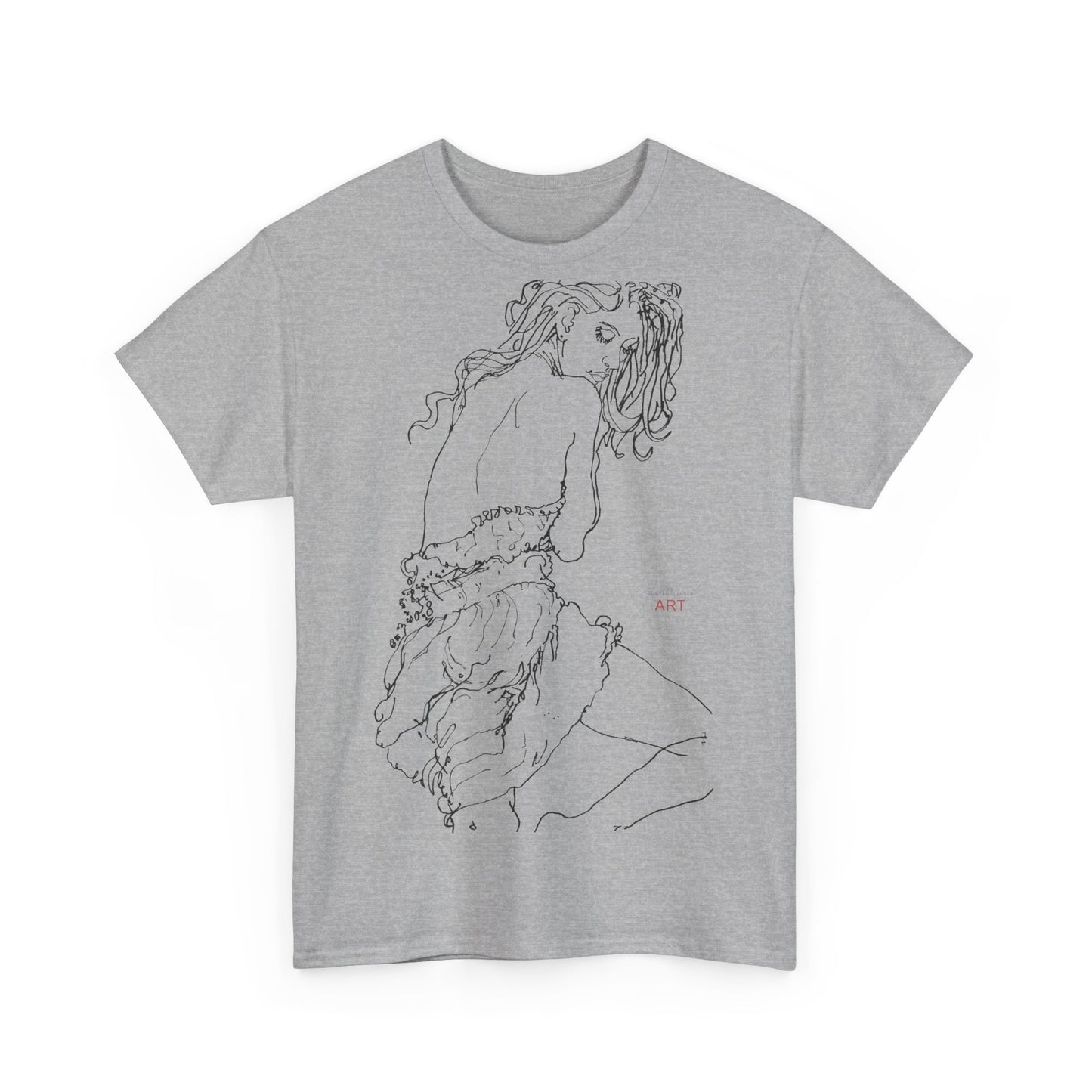 Unisex Heavy Cotton Tee - Motiv: Front Giselle
