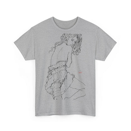 Unisex Heavy Cotton Tee - Motiv: Front Giselle