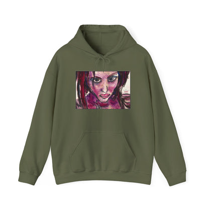 Unisex Heavy Blend™ Hooded Sweatshirt - Motiv Frontseite "Lola", H 19 cm
