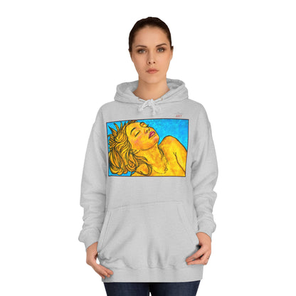 Unisex College Hoodie - Motiv: Front Fine, H 24,0 cm