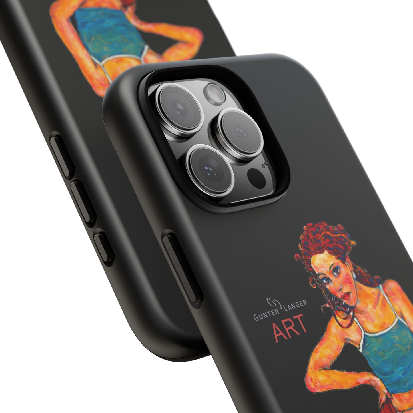 Tough Cases - iPhone - Motiv: Lea, Schwarz