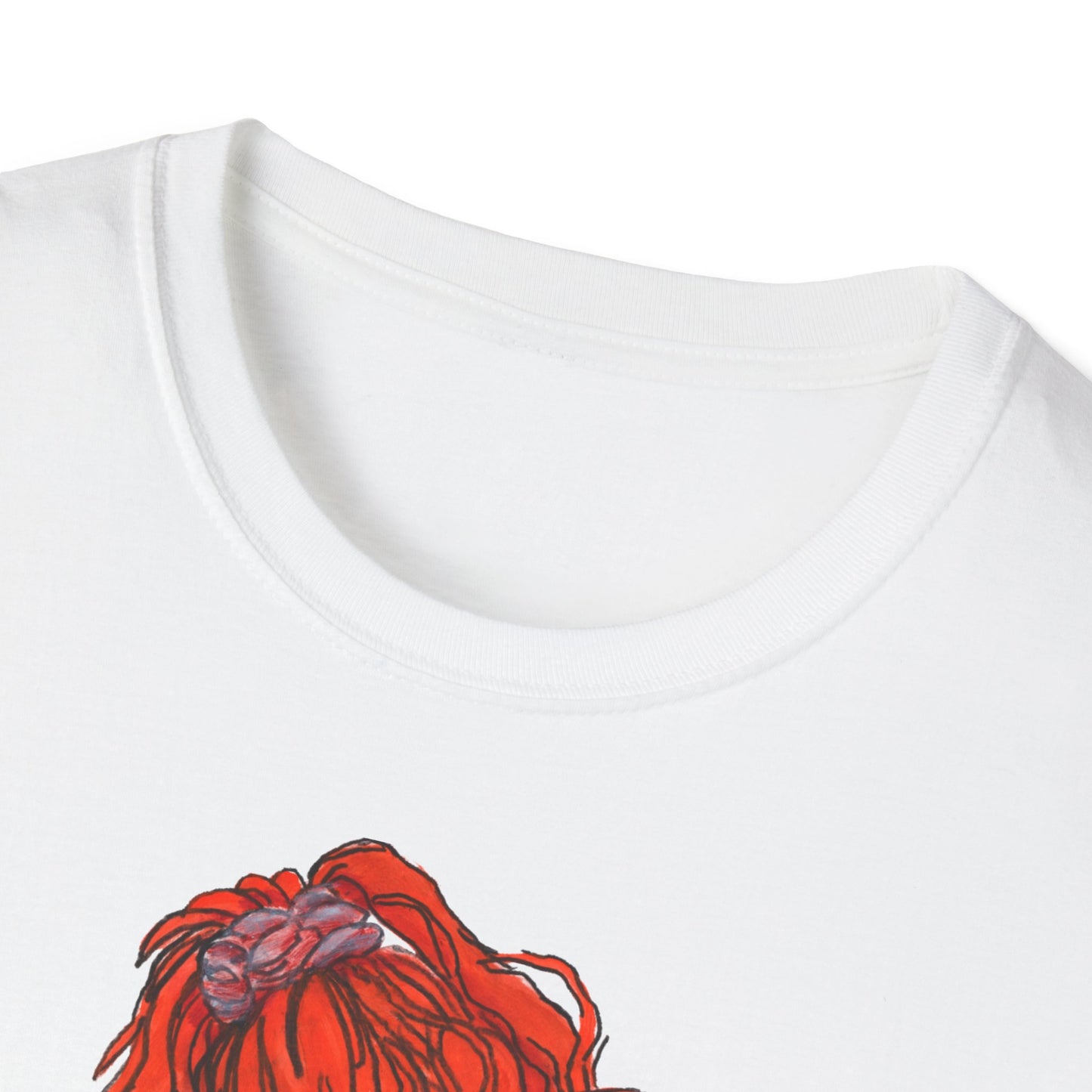 Unisex Softstyle T-Shirt - Motiv: Front Julia,  H 46 cm