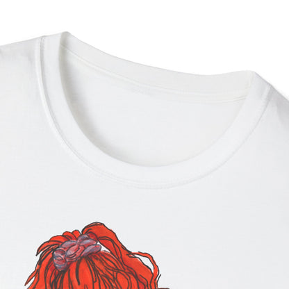 Unisex Softstyle T-Shirt - Motiv: Front Julia,  H 46 cm