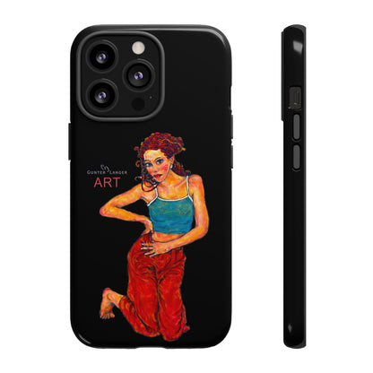 Tough Cases - iPhone - Motiv: Lea, Schwarz