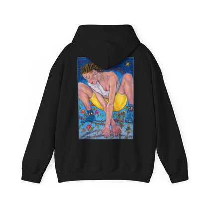 Unisex Heavy Blend™ Hooded Sweatshirt - Motiv: Rückseite "Alva", H43 cm