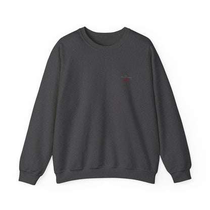 Unisex Heavy Blend™ Crewneck Sweatshirt - Motiv: Front Logo & Rückseite Pauline