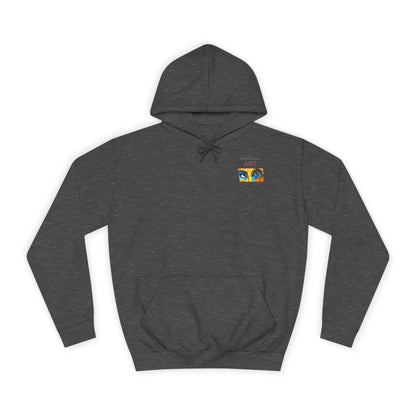 Unisex College Hoodie - Motiv: Augen & Frechdax