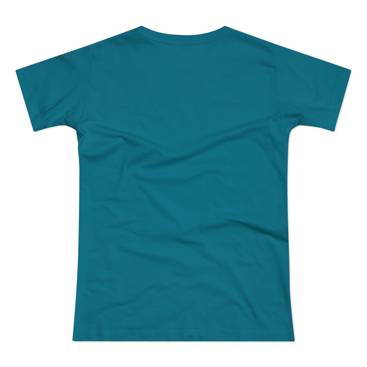 Single Jersey Women's T-shirt- dunkel - Motiv: Alva, Ausschnitt, H 6,5 cm