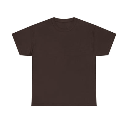 Unisex Heavy Cotton Tee - Motiv: Rückseite Zuflucht (groß)