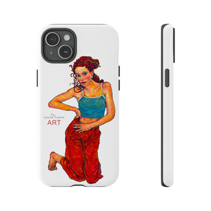 Tough Cases - iPhone - Motiv: Lea, Weiß