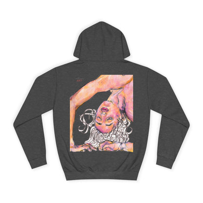 Unisex College Hoodie - Motiv: Rückseite Hanna, frei