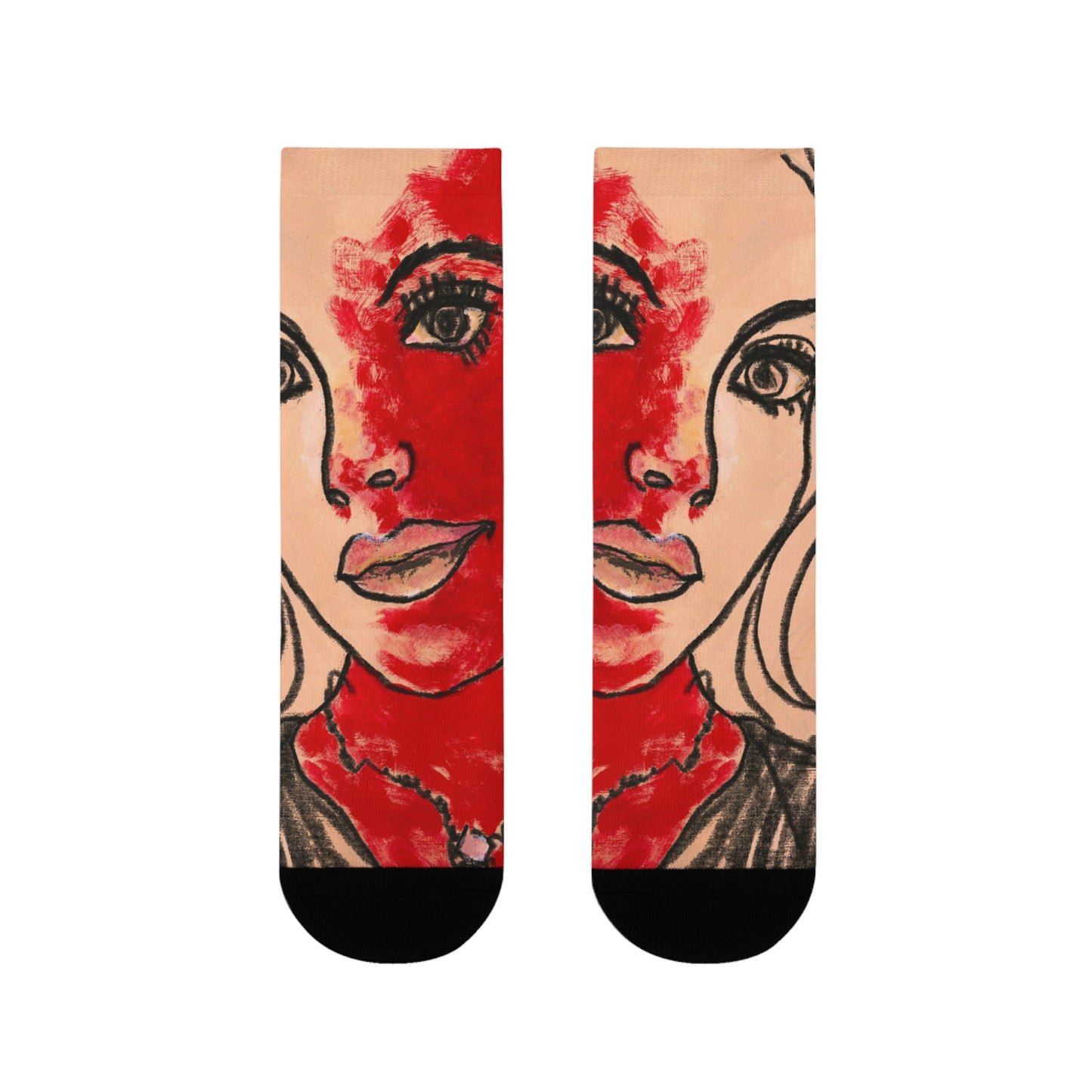 Sublimation Crew Socks (EU) - Motiv: Christina 2