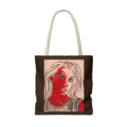 Tote Bag (AOP) - Motiv: Christina 37,5cm