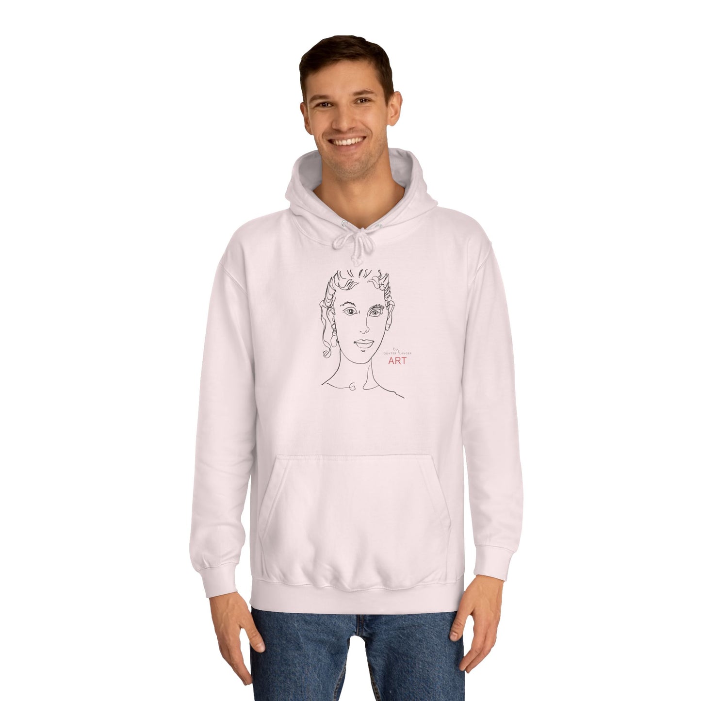 Unisex College Hoodie - Motiv: Berit (klein) & Berit