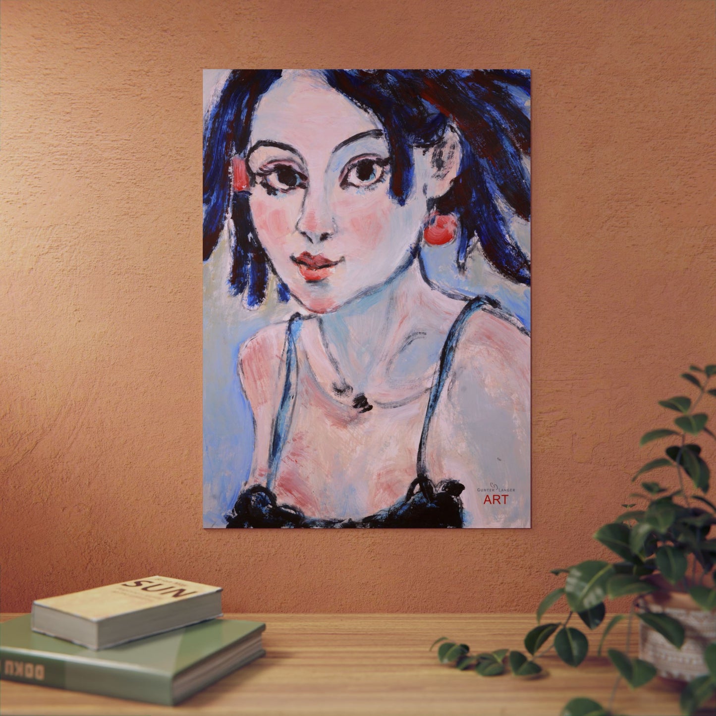 Aluminum Composite Panels -  Motiv: Sophie, H 70 cm