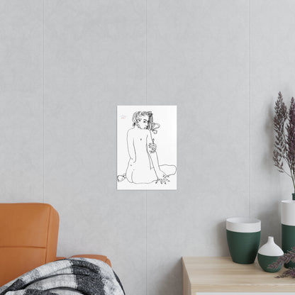 Photopaper Posters  - Motiv "Emilia", ca. A4 und A3 Format