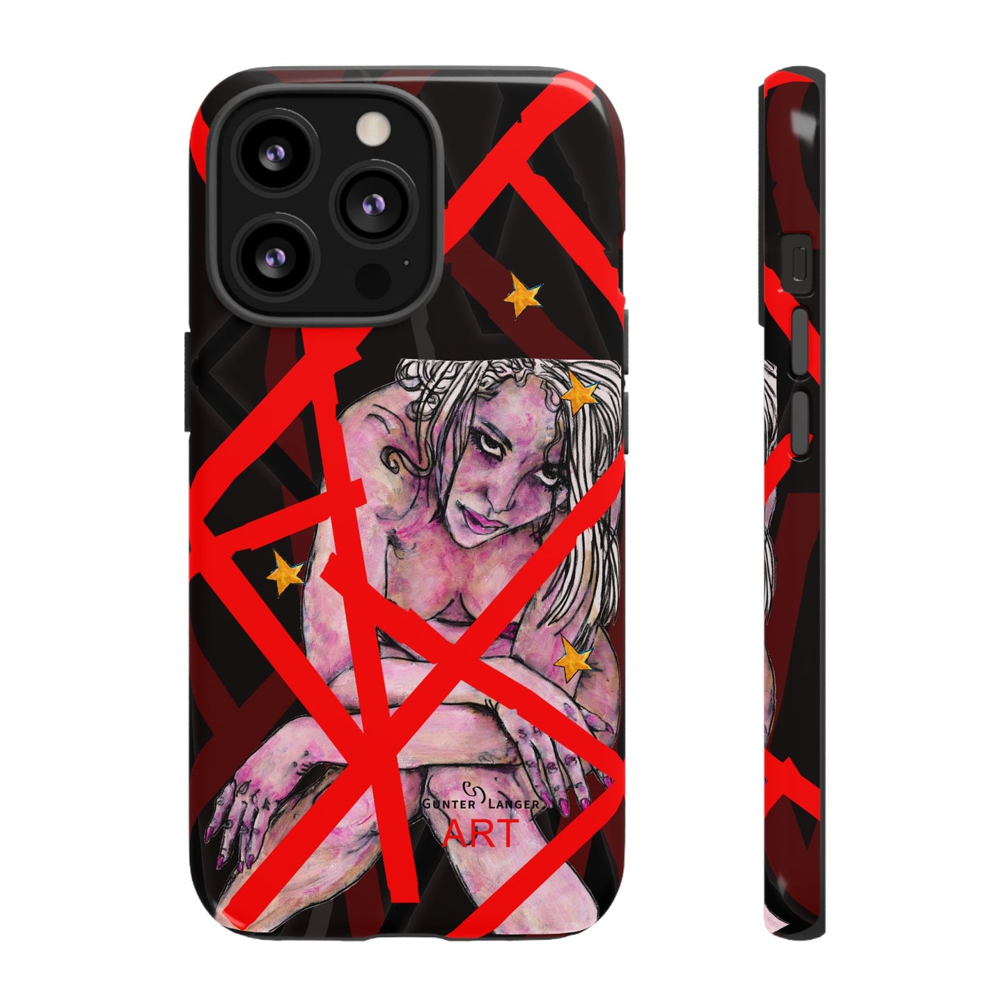 Tough Cases - iPhone - Motiv: Stella, Mikado