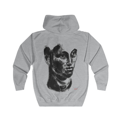 Unisex Full Zip Hoodie - Motiv: Front Logo & Rückseite Paul