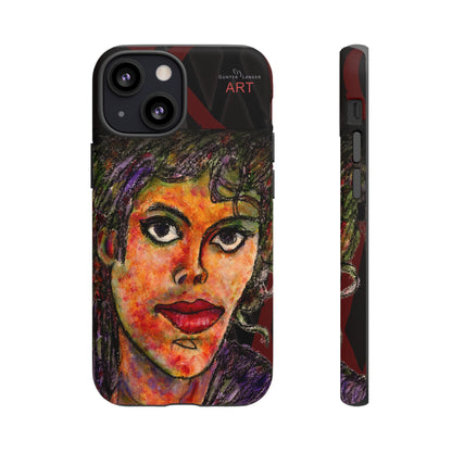 Tough Cases - iPhone - Motiv: MJ, Schwarz